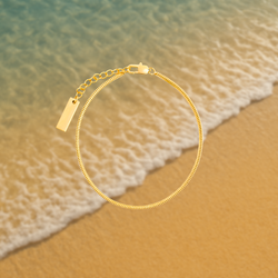 Minimal Luna Gold Bracelet