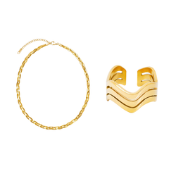 Ring & Necklace Combo Bali Elle