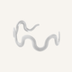 Waves Open Cuff Silver Armband