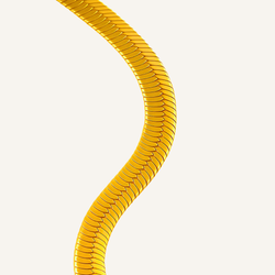 Minimal Siena Gold Chain Halsband