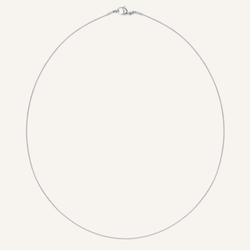 Minimal Siena Silver Chain Halsband