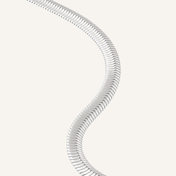 Minimal Siena Silver Chain Halsband