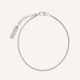 Minimal Luna Silver Armband