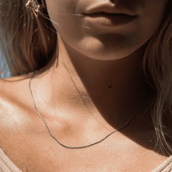 Minimal Siena Silver Chain Halsband