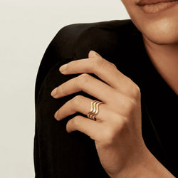 Bali Waves Justerbar Ring