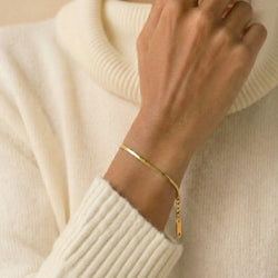 Minimal Luna Gold Armband