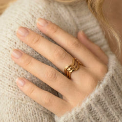 Ring & Necklace Combo Bali Elle