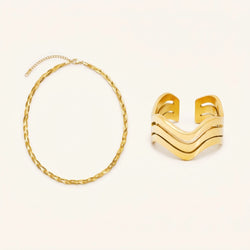 Ring & Necklace Combo Bali Elle