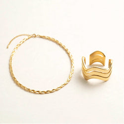 Ring & Necklace Combo Bali Elle