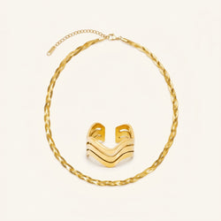 Ring & Necklace Combo Bali Elle