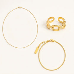 Ring, Armband & Ketting Set Estelle Luna Siena