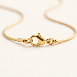 Minimal Siena Gold Chain Necklace