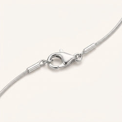 Minimal Siena Silver Chain Necklace