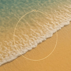 Minimal Siena Gold Chain Halsband